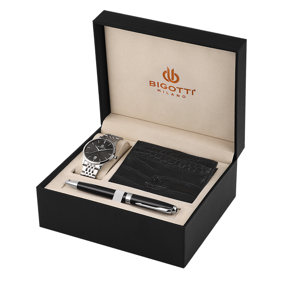 Bigotti Men's Watch Gift Set - BG.1.10695-2