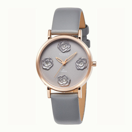 Strand Womens Watch - PETALS - PEBBLE