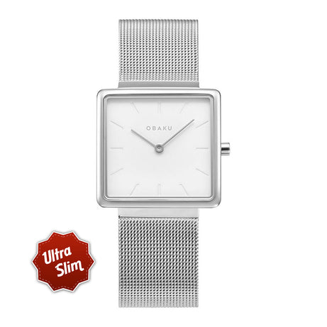 OBAKU Women's KVADRAT - STEEL