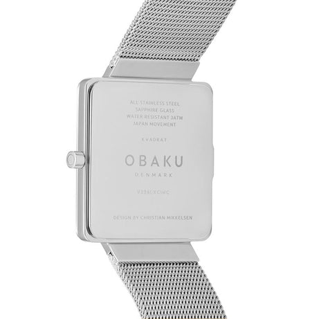 OBAKU Women's KVADRAT - STEEL