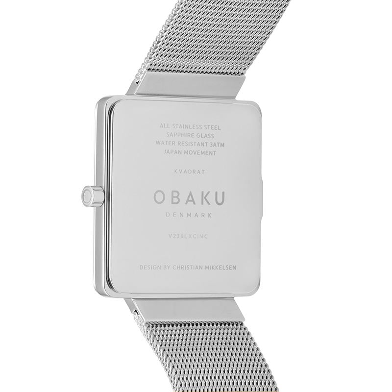 OBAKU Women's KVADRAT - STEEL