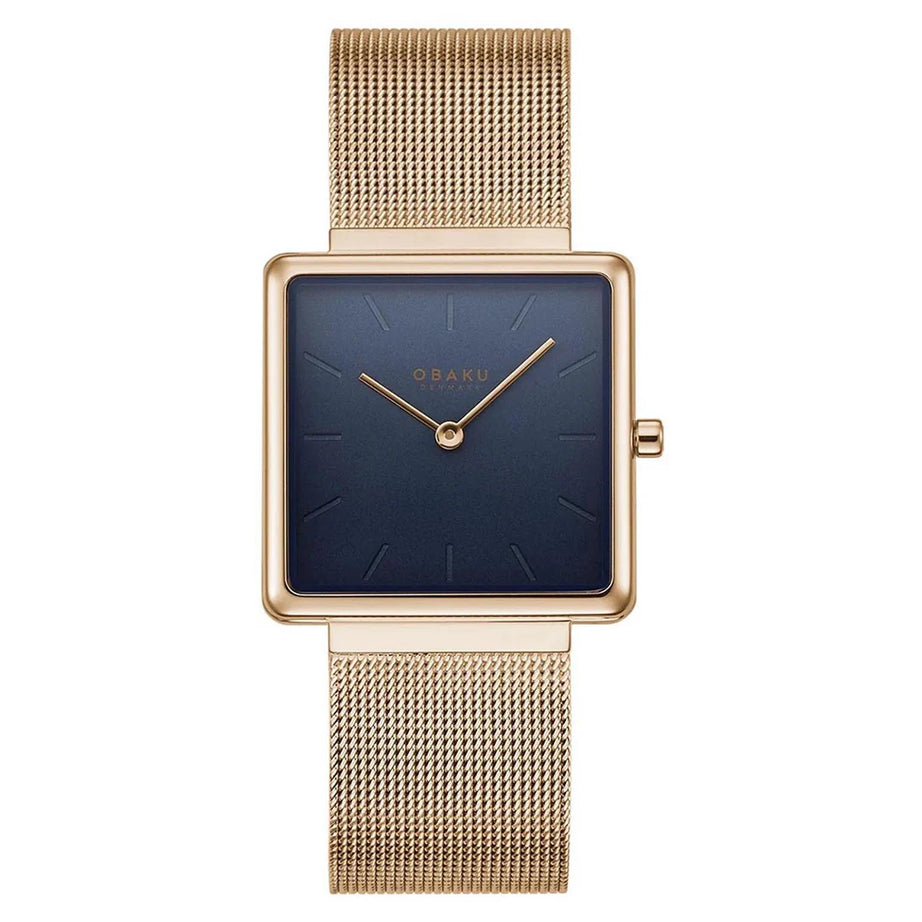 OBAKU Women Kvadrat-Gold