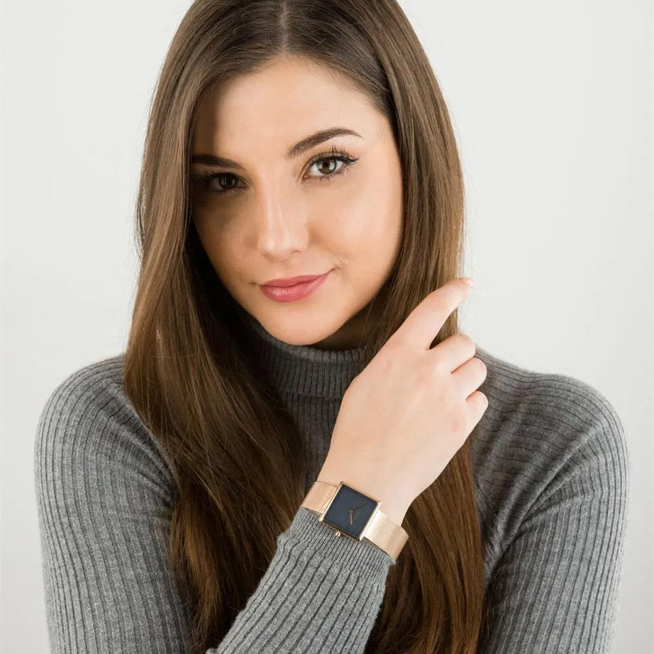 OBAKU Women Kvadrat-Gold