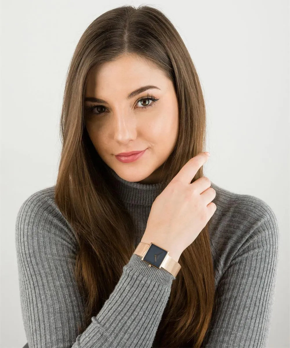 OBAKU Women Kvadrat-Gold