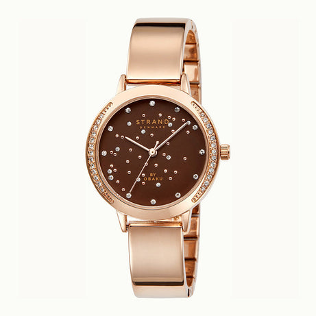 Strand Womens Watch - GALAXY - COFFEE