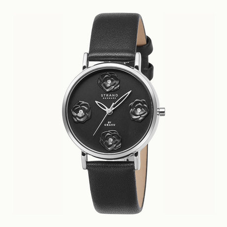 Strand Womens Watch - PETALS - JET