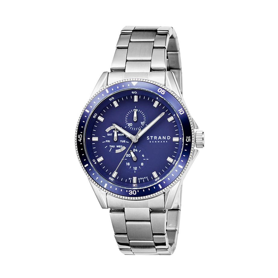 Strand Mens Watch - BAY - DENIM